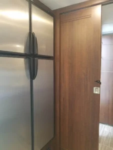 large fridge in motorhome