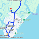 Self Guided Tour of St Simons Island 1 self guided tour of st simons island self guided tour of st simons island - stops on map