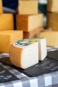 senior wellness - cutting cheeses