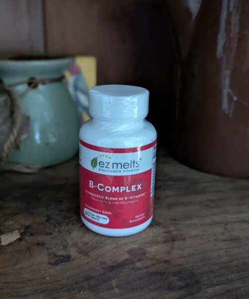 Melt-in-your-mouth B-vitamin support to boost energy, brain health, and mood — very senior friendly! Senior Wellness – EZ Melts B-Complex: fast-dissolving B vitamins for energy, cognitive support, and healthy aging metabolism