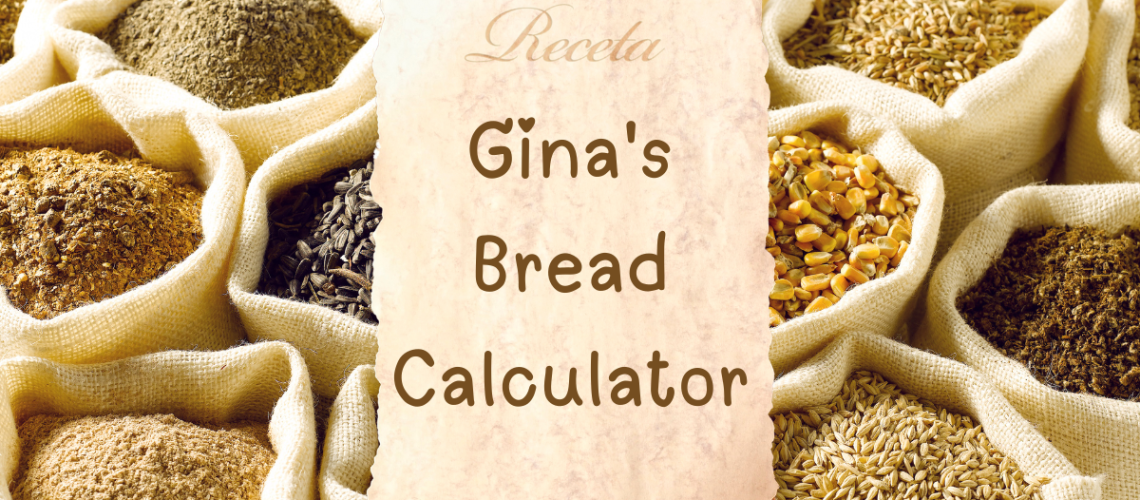 Gina's Bread Calculator - fresh loaf of bread