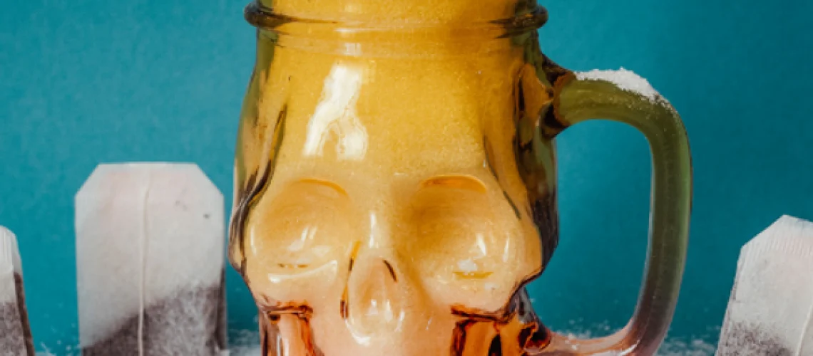 sweet poison feeling old? maybe it's this sweet poison - a skull cup of sugar